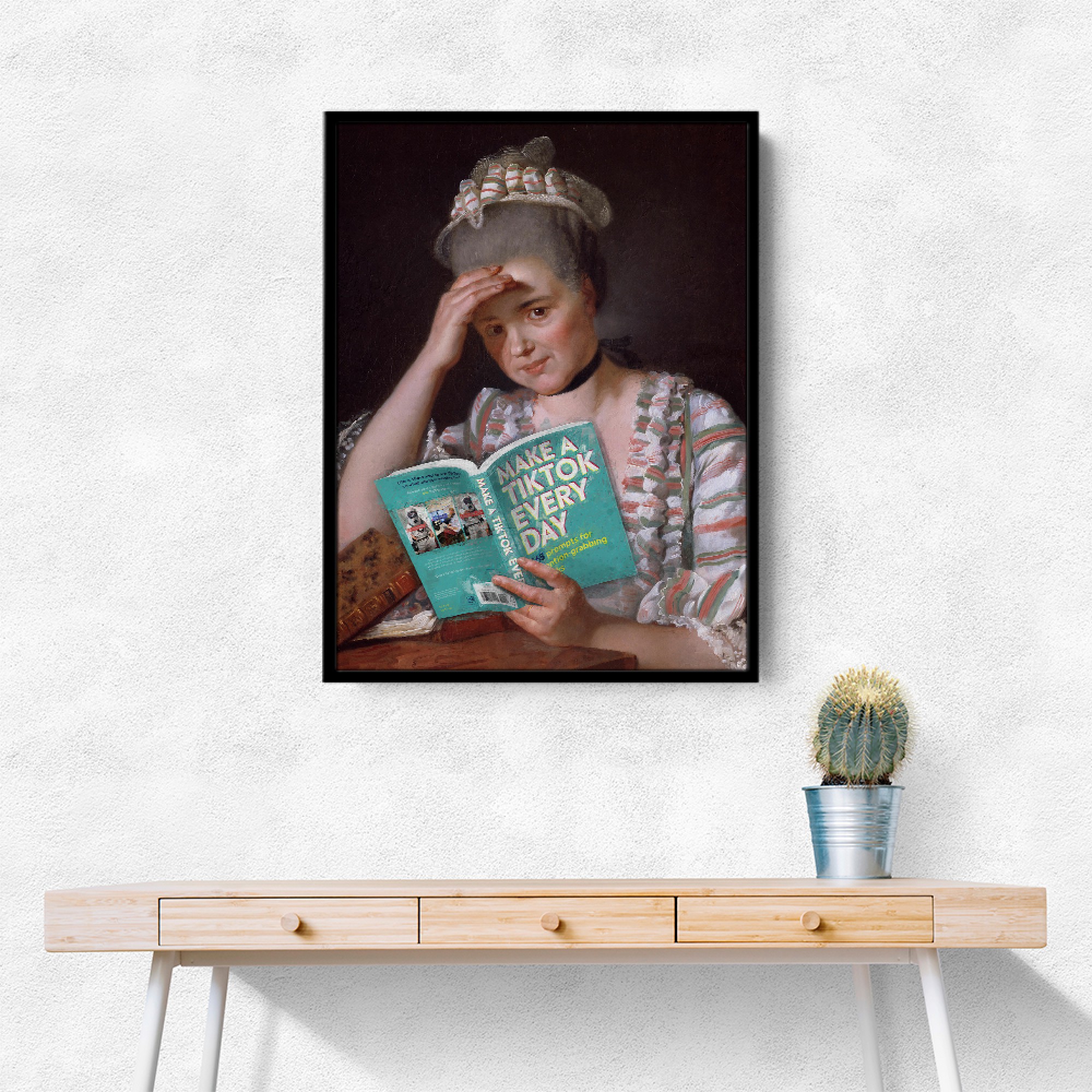 Make a Tik Tok Wall Art